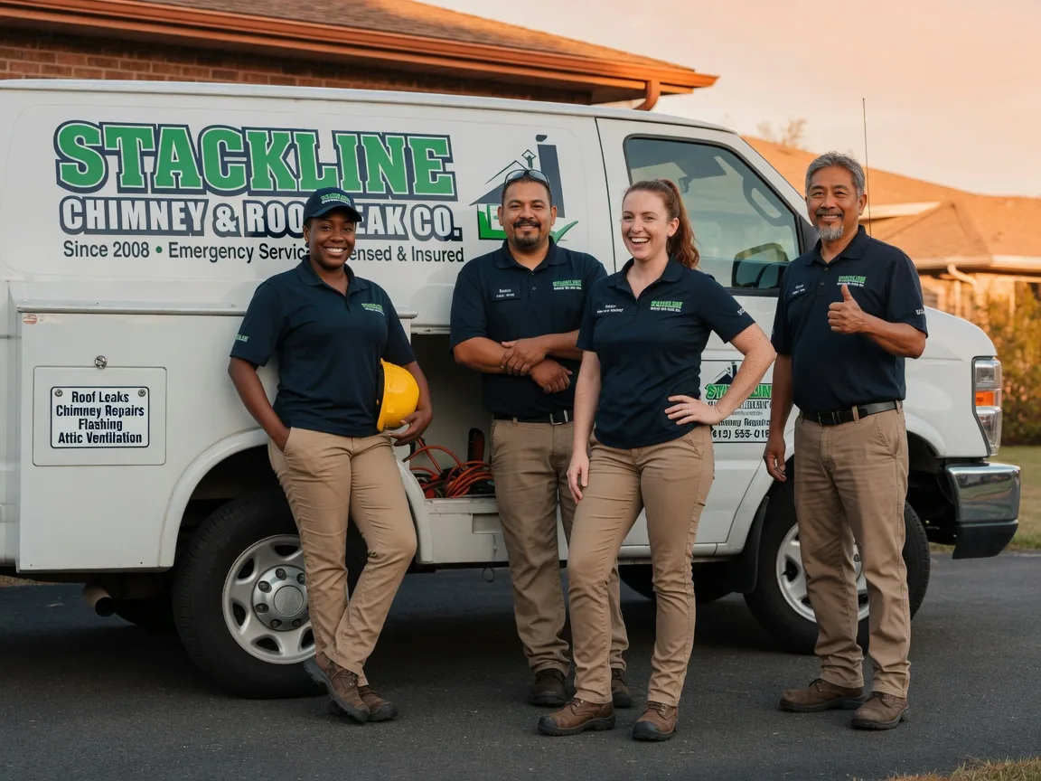 Chimney flashing repair company in Farmdale, OH